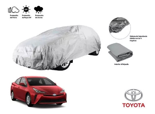Lona Afelpada Impermeable Cubre Auto Toyota Prius 2025