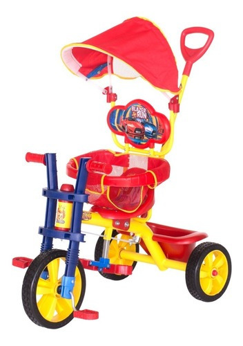 Triciclo Promeyco Junior Baby Rojo De 2 A 5 Años