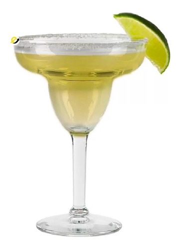 Copa Para Margarita Coctelería En Cristal X 6 Unidades Color Transparente