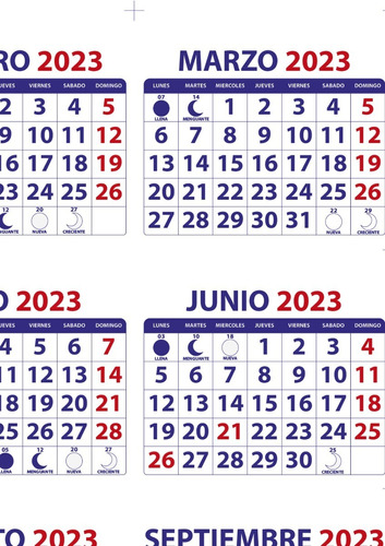 Calendario 2023 Mini (archivo Digital )