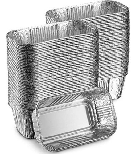 Molde De Pan Mini Moldes Para Pan Desechables De Aluminio Mo
