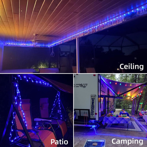 Luces Solares Led Impermeables 2 Paquetes 10 Metros Cada Uno