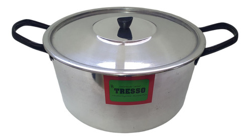 Cacerola De Aluminio Charolado N°30 10 Ltrs Tresso 30x15cm 