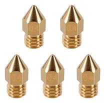 Comprar 5x Nozzle Boquilla Hotend 1.75mm Mk8 Creality Ender 3 Cr-10