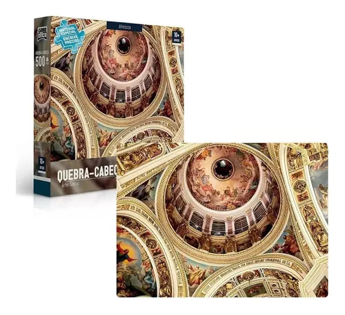 Puzzle Quebra Cabeça 500 Peças Arte Sacra Toyster Original