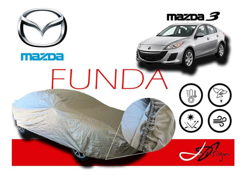 Cobertura Broche Afelpada Eua Mazda 3 Sedan 2012-2013