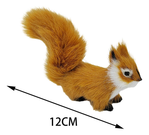 Adorno De Ardilla De Peluche, Ardilla Rellena De Peluche,