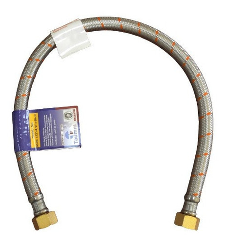 Conector Flexible Manguera Para Gas Hi-hi 1/2x1/2 60cm Taumm