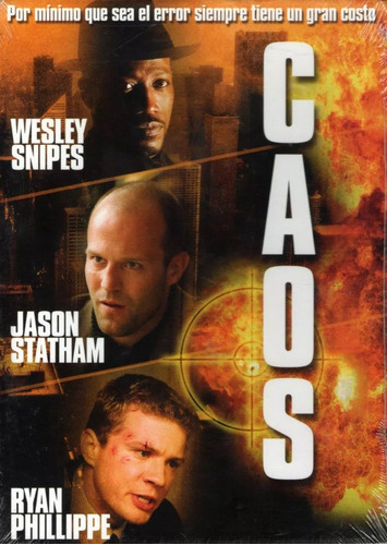 Caos ( Chaos ) 2005 Dvd - Tony Giglio / Statham / Snipes