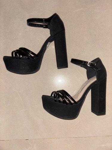 Sandalias Mujer - Zapatos De Fiesta Un Uso (Usado)