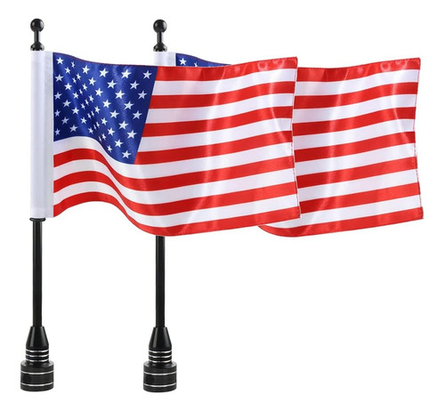 Bandera Estadounidense De 6 X 9 Pulgadas Con Soporte De Asta