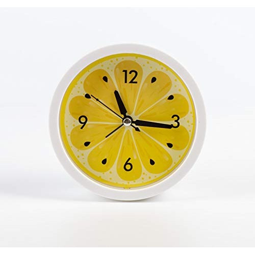 Reloj Despertador Electronico Cuarzo Bifuldyo 4  Redondo