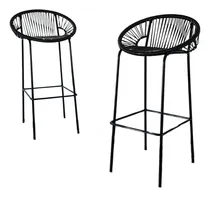 Comprar Banquetas Desayunador Taburete Altas Barra Bar Acapulco X2 