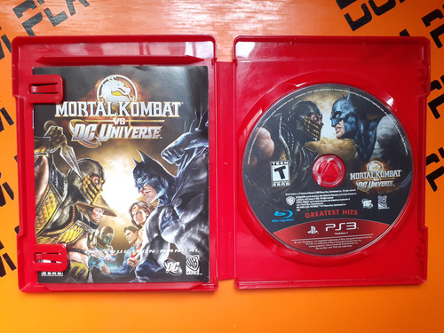 Mortal Kombat Vs Dc Ps3 (leer Descripción) Físico Dom Play (Usado)