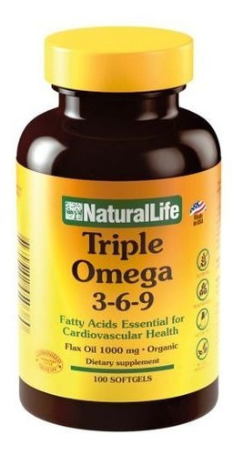 Triple Omega 3-6-9  100 Comprimidos