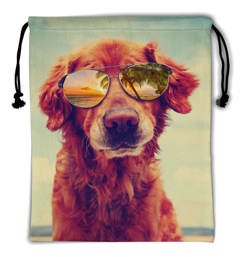 Bolsa Agarre Gimnasia Para Perro Verano Golden Retriever X