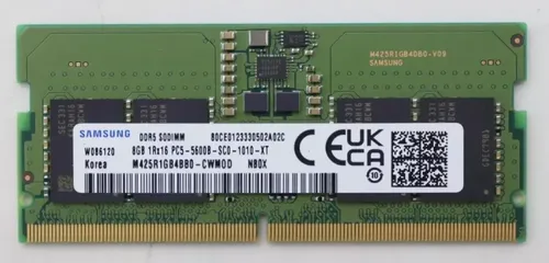 Memória Ram Samsung Ddr5 8gb 5600 Mhz Notebook Lenovo Dell
