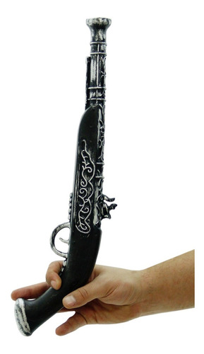 Pistola Pirata Vintage Pvc De Juguete