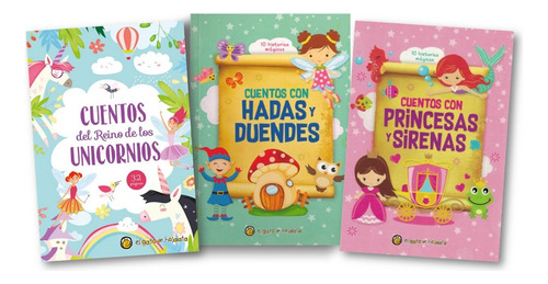 * Combo Cuentos * Unicornios Princesas Sirenas Hadas Duendes