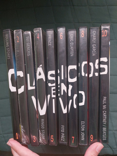Clásicos En Vivo Dvds