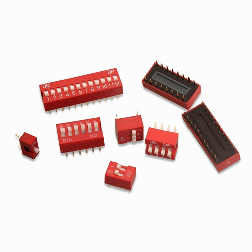 Doble Fila Dip Switch Estuche Surtido En Caja 1 2 3 4 6 8 10