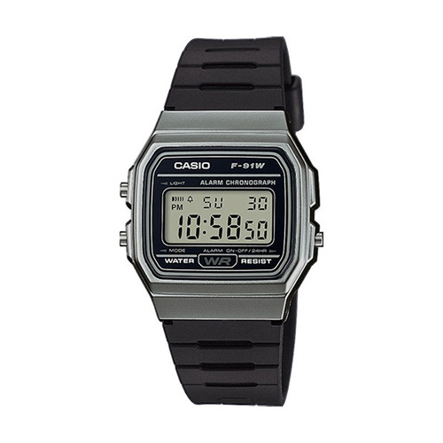 Reloj Casio Clasico F-91wm-1 Wr Gtía 2 Años Varios Colores