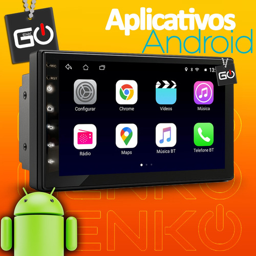Multimidia Android 7polegadas Gm Agile 2011-16 Kit Completo