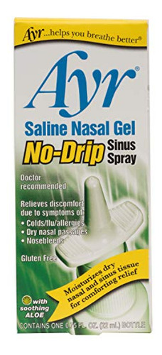 Suero Fisiologico  Ayr Saline Gel Nasal Sin Goteo En Spray S