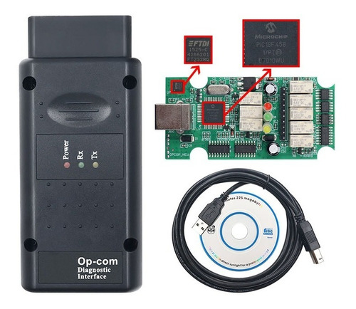 Opcom 200603a Con Para Escáner De Diagnóstico De Coche Opel