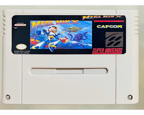 Cartucho Mega Man X Paralelo - Super Nintendo/famicom