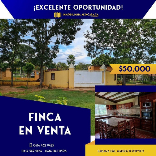 Imagen 2 de 15 de Altacasa Vende Hermosa Finca En Sabana Del Medio, Municipio Libertador Tocuyito