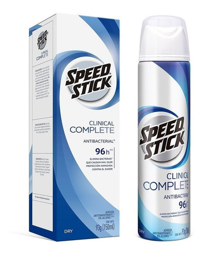 Imagen 2 de 2 de Speed Stick Clinical Complete Protecciónion Aerosol 91g