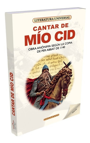 Libro. Cantar Del Mio Cid. Clásicos Fontana.
