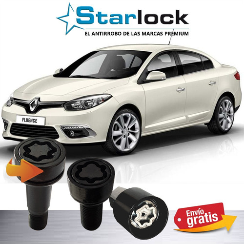 Candados Seguridad Para Llanta Renault Fluence Privilege