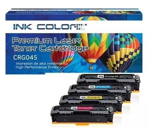 5 Toner Genérico 045 Para Canon Lbp612cdw Mf632cdw Mf634cdw