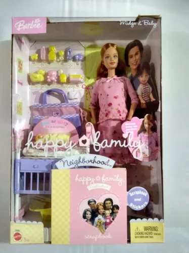 Compre Barbie Família feliz Midge Raro boneca MIB Morena