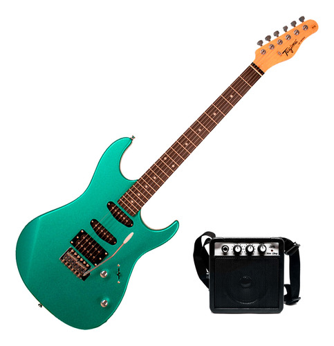 Pack Guitarra Eléctrica Y Mini Amplificador Tagima Tg510 Msg