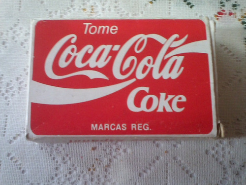 Mazo De Cartas Naipes Españoles Publicidad Coca Cola