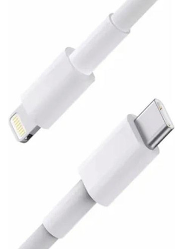 Apple Cargador 20w Usb-c Lightning To Usb Color Blanco