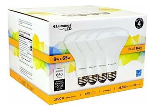 Focos Led - Luminus Plyc5294 Br30-8w (65w) 650 Lumens Wa