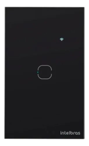 Intelbras Interruptor Touch EWS 1001 Preto