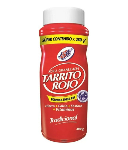 Kola Granulada Tarrito Rojo Jgb Multivitamínico 330gr