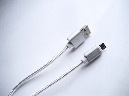 Resistente Cable De Datos Micro Usb Para Smartphone Nylon
