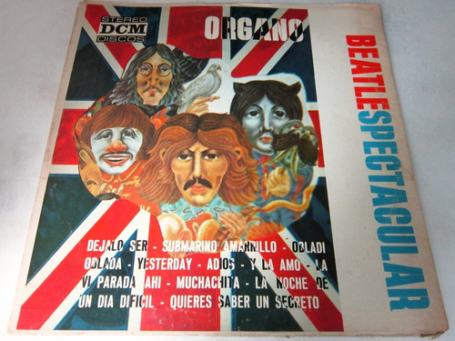Los Hijos Del Sol - Organo, Beatles Spectacular  Lp