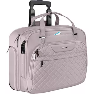 Rolling Laptop Bag For Women With Wheels, Rolling Brief...