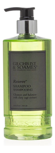 Gilchrist & Soames Champu Reserve - 15.5oz - Antioxidante Ri