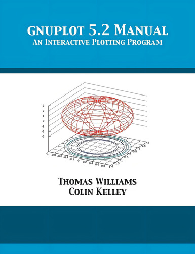 Gnuplot 5.2 Manual: An Interactive Plotting Program, De Williams, Thomas. Editorial 12th Media Services, Tapa Blanda En Inglés