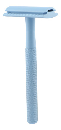 Afeitadora Unisex Color Celeste + 5 Hojas - Cero Plástico