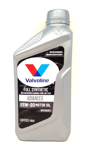 Óleo Do Motor Valvoline Synpower 5w20 Api Sn 100% Sintético