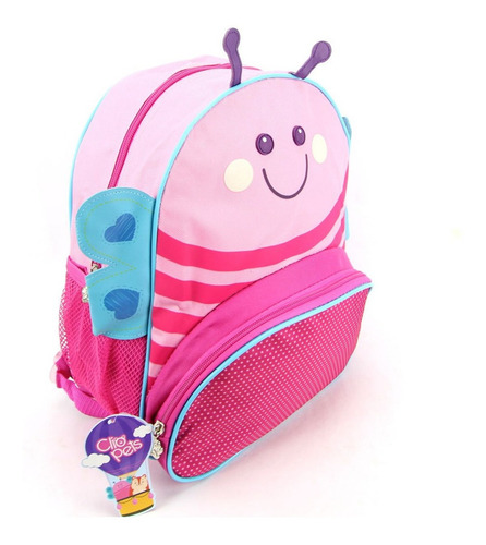Imagem 1 de 6 de Mochila De Costas Infantil Clio Pets Borboleta Cp2097p